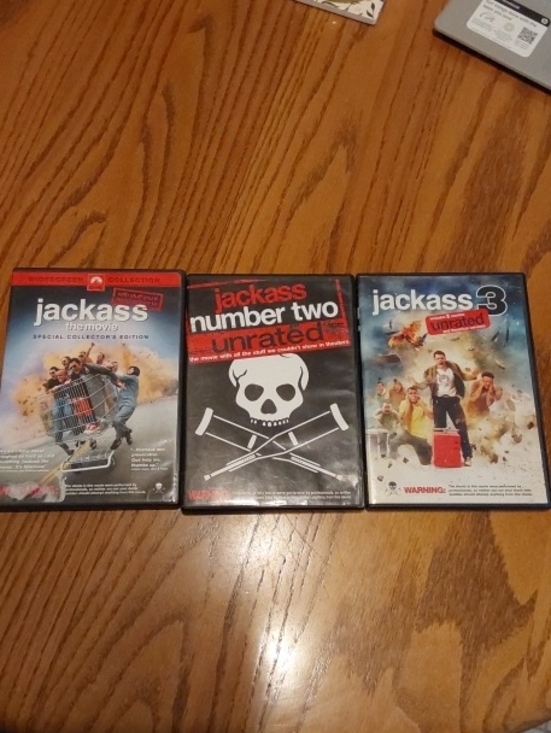 Other - Jackass Movie Set 1, 2, and 3